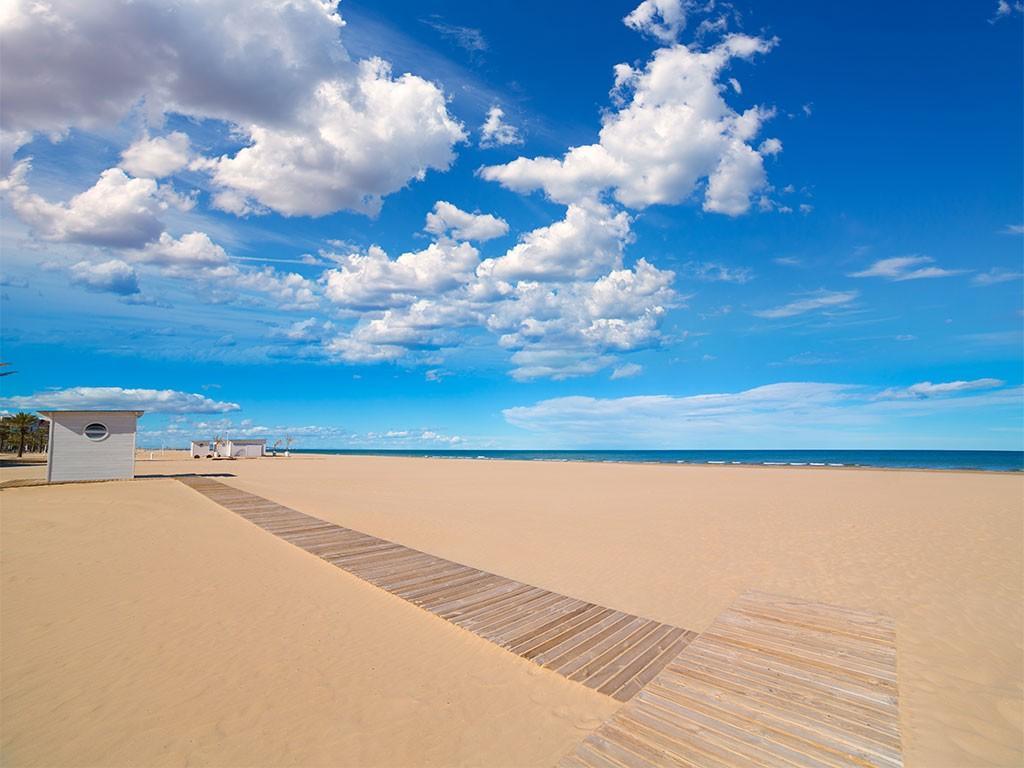 Exclusivo Apartamento Junto Al Mar By Hugo Beach Hotel Gandia Zewnętrze zdjęcie